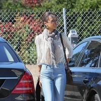 Zoe Saldana seen arriving at an office building in Beverly Hills | Picture 96732